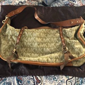 Authentic Michael Kors green bag
